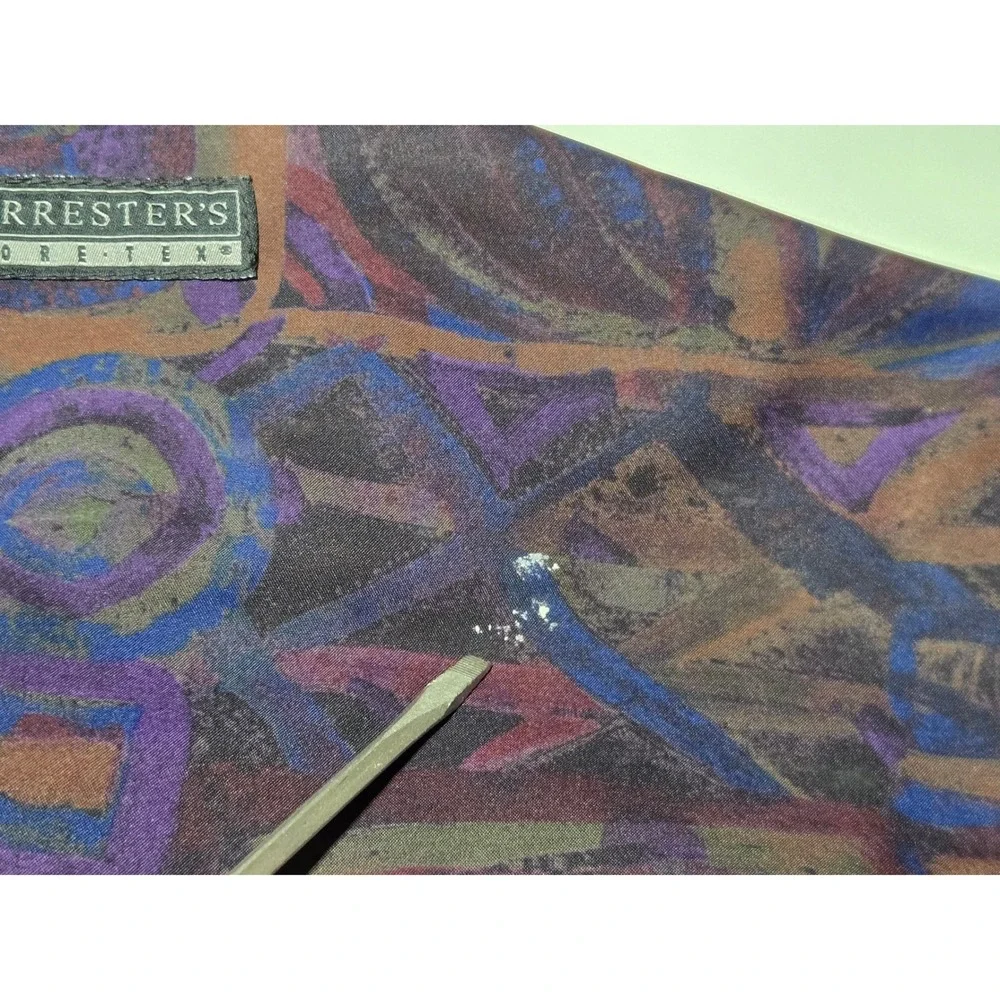Vintage Forrester's Gore-Tex Abstract Print Ski‎ Jacket Women's M